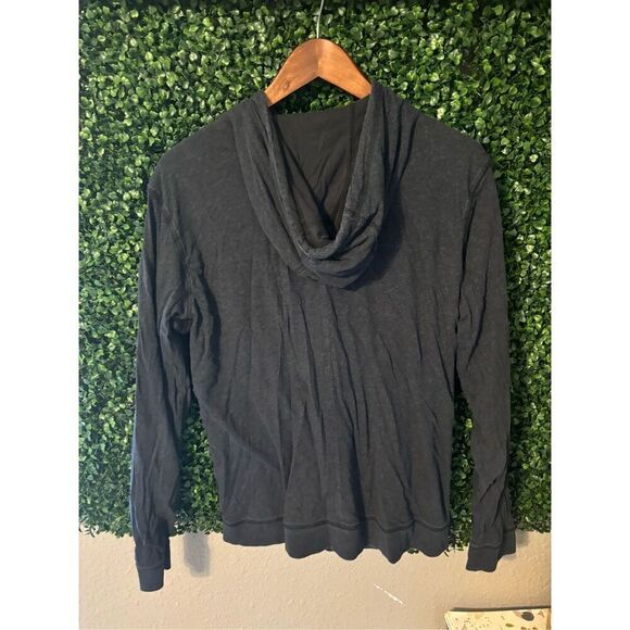 Mens Vince Gray and Black Reversible Jacket Sz Medium - Picture 3 of 4